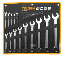 Набор комбинированных ключей, 6-32 мм, 14 предметов TOLSEN TT15889