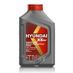 Моторное масло синтетическоеHYUNDAI XTEER Gasoline Ultra Protection 5W40 1L API SN 100% SYNTHETIC 1011126