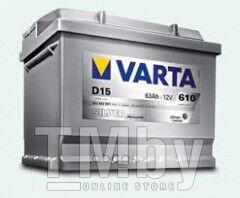 Аккумулятор VARTA SILVER DYNAMIC 12V 63Ah 610A 14,88kg (L+) 242x175x190 мм 563401061
