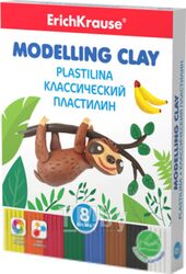 Пластилин Erich Krause со стеком / 50546 (8цв)
