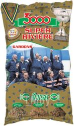 Прикормка рыболовная Sensas 3000 Super Riviere Gardon / 10331 (1кг)