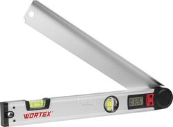 Угломер электронный WORTEX DAM 4100 в кор. (+-0,3, 410 мм)