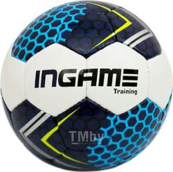 Футбольный мяч Ingame Training IFB-129 (белый/синий)