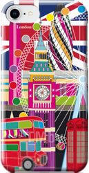Чехол-накладка Pylones London для iPhone 6S/7/8 (разноцветный)