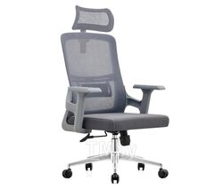 Кресло офисное EVERPROF EP-530 (крестовина хром) сетка серая