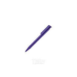 Ручка шарик/автомат "Super Hit Polished" 1,0 мм, пласт., глянц., фиолетовый, стерж. синий SENATOR 2883-267/101950