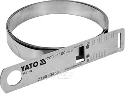 Циркометр для измерения длины окружности и диаметра d700-1100мм Yato YT-71702