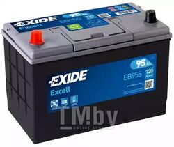 Аккумулятор Excell 95Ah 760A (L +) 306x173x222 mm EXIDE EB955