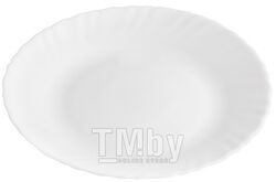 Тарелка обеденная стеклокерамическая, 250 мм, круглая, серия Classique (Классик), DIVA LA OPALA (Collection Classique)