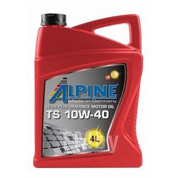 Моторное масло ALPINE TS 10W40 / 0100089 (4л)