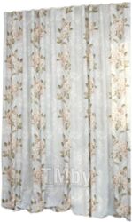 Гардина Delfa Flowers СТШ W2277/6440/7008 (400x270, зеленые цветы)