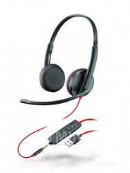 Наушники с микрофоном Plantronics Blackwire C3225 USB-A 209747-201