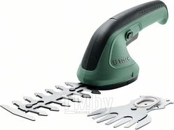 Аккум. ножницы садовые BOSCH EasyShear + набор ножей (3.6 В, 1 акк., 1.5 А/ч, Li-Ion, шир. 80 мм, 2 ножа.)