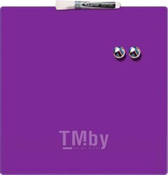 Магнитно-маркерная доска NOBO Quartet Purple 1903897 (36x36)