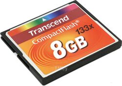 Карта памяти Transcend 133x CompactFlash 8Gb (TS8GCF133)