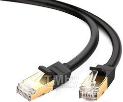 Кабель UGREEN Cat 7 F/FTP Lan Cable 2m NW107 (Black) 11269