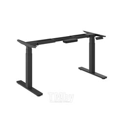 Каркас стола с эл. приводом двухмоторный AOKE AK02YJYT-TYZF3.A-BL (1075-1800)*600мм,timotion цвет черный (Well Desk Flagman)