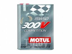 Моторное масло MOTUL 15W50 (2L) 300V COMPETITION Для спортивных ДВС,100% синт. технология ESTER Core 104244