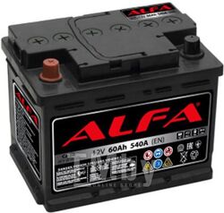 Автомобильный аккумулятор ALFA battery Hybrid R / AL 60.0 (60 А/ч)