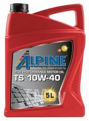 Моторное масло ALPINE TS 10W40 / 0100082 (5л)