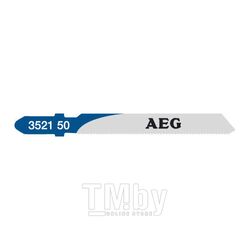 Пилка для лобзика (по металлу) AEG T118A 55x1,2 мм (5 шт) 4932352150