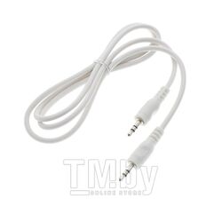 Кабель JACK-JACK KICX (AUX) 3,5mm (1 метр) AUX35JJ-1-SS-WH