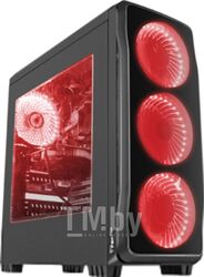 Корпус для компьютера GENESIS Titan 750 Red Midi / NPC-1125