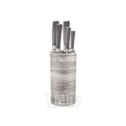 Подставка для ножей Lara LR05-103 (серый)