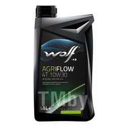 Масло моторное (PN 8309106) AgriFlow 4T 10W-30 1 л Wolf 13125/1