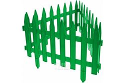 Забор декоративный "GOTIKA" №3 артикул 50112, 7 шт длина 3,10 м зеленый GardenPlast 4814132000373