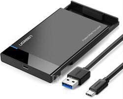 Бокс для накопителей UGREEN USB-C to 2.5" SATA Hard Drive Enclosure (6Gbps) US221 (50743)