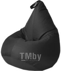 Бескаркасное кресло Kreslomeshki Груша XL / GK-125x85-CH (черный)