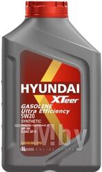 Моторное масло синтетическое HYUNDAI XTEER Gasoline Ultra Efficiency 5W20 1L API SN ILSAC GF-5, SYNTHETIC 1011013