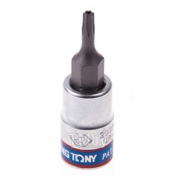 Насадка (бита) торцевая KING TONY 1/4", TORX, T8, L = 37 мм, с отверстием 203708