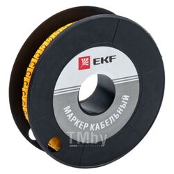Маркер кабельный 4,0 мм2 "C" (500 шт.) (ЕС-2) EKF PROxima plc-KM-4-C