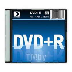 Оптический диск DVD+R 4.7Gb 16x Data Standard slim