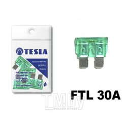 Предохранители плоские ATO 30A FTL serie 32V LED (25 шт) TESLA FTL30A25