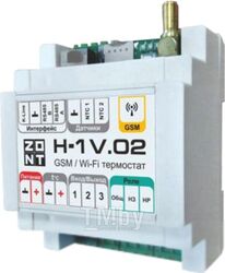 Отопительный контроллер GSM / WiFi ZONT H-1V.02 DIN