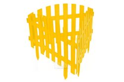 Забор декоративный "RENESSANS" №2 артикул 50211, 7 шт длина 3,10 м, желтый GardenPlast 4814132000342