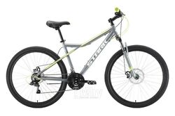 Велосипед STARK 22 Slash 27.1 D (16, серый/желтый)