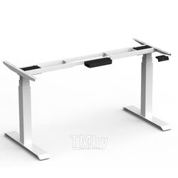Каркас стола с эл. приводом двухмоторный блютуз AOKE AK02YJYT-YDZF3.WH (1075-1800)*600мм, цвет белый (Well Desk Flagman BT)