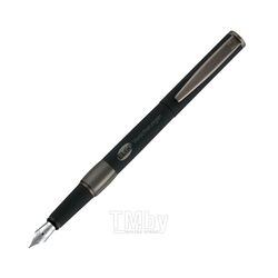 Ручка перьевая M "Image Black Line" метал., черный, патрон синий SENATOR 0104-BL/S-010104204502