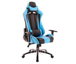 Кресло Everprof Lotus S5 черный/синий