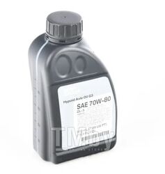 Масло трансмиссионное синтетическое 0,5л - HYPOID AXLE OIL G3 BMW 83222413512