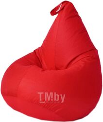Бескаркасное кресло Kreslomeshki Груша XL / GK-125x85-K (красный)