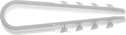 Дюбель-хомут для круглого кабеля 19-25 мм белый (50 шт в пласт. конт.) STARFIX (SMP3-20290-50)