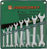 Набор ключей гаечных рожковых в сумке, 6-22 мм, 8 предметов Jonnesway W25108S