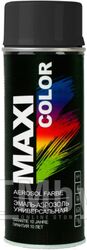 Эмаль-аэрозоль транспорт чёрная 400мл Maxi Color 9017MX