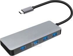 USB-хаб Platinet Type-C to USB 3.0 4-Port (PMMA9071)
