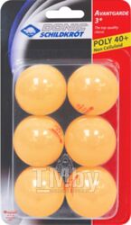 Мячи для настольного тенниса Donic Schildkrot Avantgarde (6шт, оранжевый)